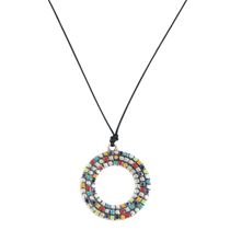 Enamel Mosaic Necklace